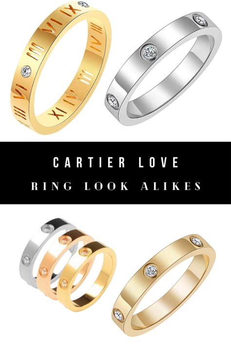 replica cartier ring|cartier love ring look alike.